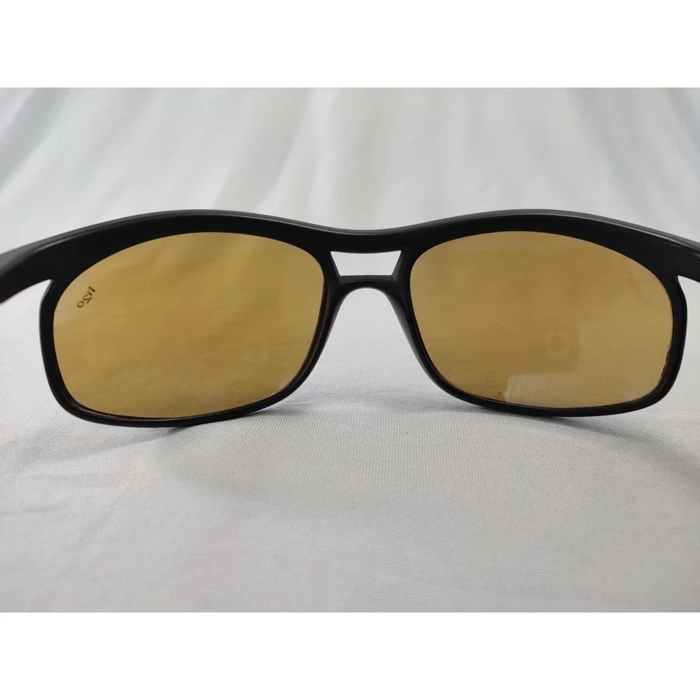 Vintage Revo 1006-001 H2O Sunglasses Polarized Glass Lens Wrap France Black‎